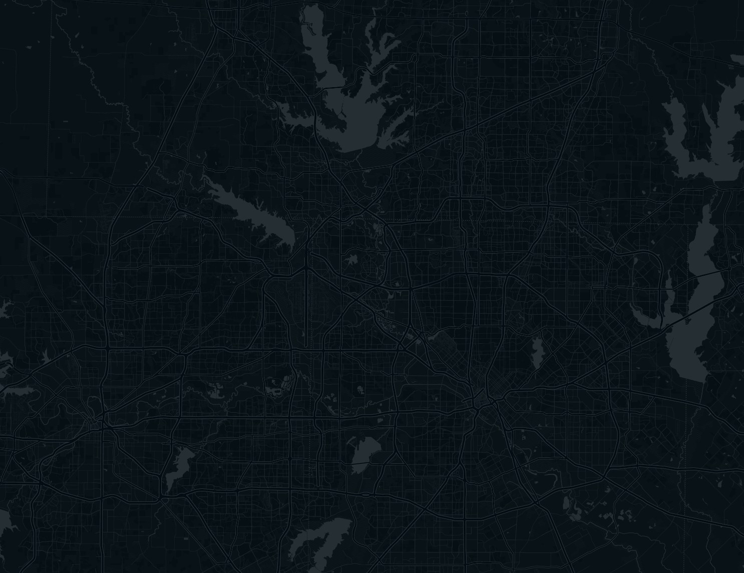 Map of recent Wanda Garage Door jobs across DFW
